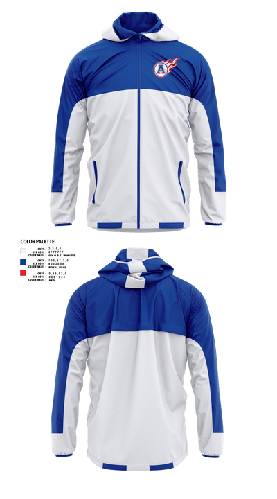 Blue comets 24638611 Windbreaker - 1