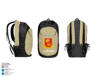 Gear Bag, 2-377 PFAR, Army, Teamtime, Team time, sublimation, custom sports apparel, team uniforms, spirit wear, spiritwear, sports uniforms, custom shirts, team store, custom team store, fundraiser sports, apparel fundraiser