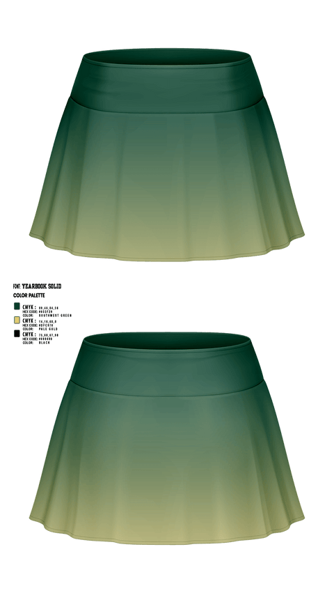 Skort, Southwest Legacy High School Tennis, Tennis, Teamtime, Team time, sublimation, custom sports apparel, team uniforms, spirit wear, spiritwear, sports uniforms, custom shirts, team store, custom team store, fundraiser sports, apparel fundraiser