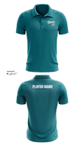 Bonney Lake Panthers Tennis 67829590 Short Sleeve Performance Polo - 3