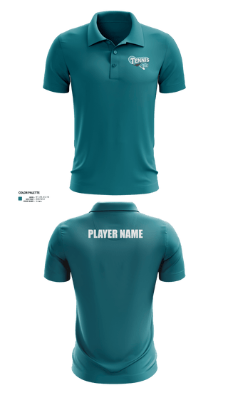 Short Sleeve Performance Polo, Bonney Lake Panthers Tennis, Tennis, Teamtime, Team time, sublimation, custom sports apparel, team uniforms, spirit wear, spiritwear, sports uniforms, custom shirts, team store, custom team store, fundraiser sports, apparel fundraiser