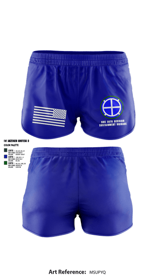 Ranger Panties, HHC 35th Division Sustainment Brigade, National Guard, Teamtime, Team time, sublimation, custom sports apparel, team uniforms, spirit wear, spiritwear, sports uniforms, custom shirts, team store, custom team store, fundraiser sports, apparel fundraiser