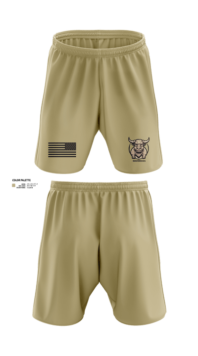 fallon-army-recruiting-station Athletic Shorts With Pockets - 4