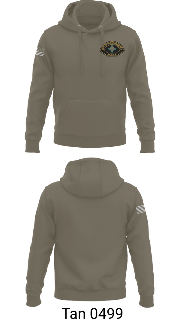 Hoodie, Rio Communities Police Department, , Teamtime, Team time, sublimation, custom sports apparel, team uniforms, spirit wear, spiritwear, sports uniforms, custom shirts, team store, custom team store, fundraiser sports, apparel fundraiser