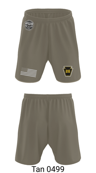 Athletic Shorts With Pockets, Fire Controlman, Navy, Teamtime, Team time, sublimation, custom sports apparel, team uniforms, spirit wear, spiritwear, sports uniforms, custom shirts, team store, custom team store, fundraiser sports, apparel fundraiser