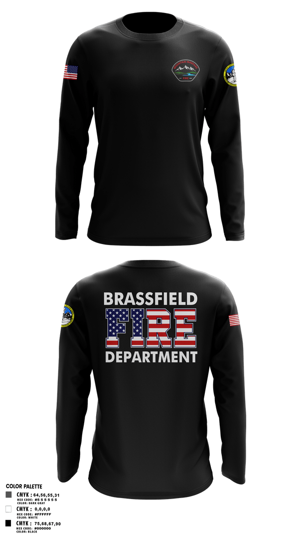 Long Sleeve Performance Shirt, Marine corps mountain warfare training center fire and emergency services, Fire Department, Teamtime, Team time, sublimation, custom sports apparel, team uniforms, spirit wear, spiritwear, sports uniforms, custom shirts, team store, custom team store, fundraiser sports, apparel fundraiser