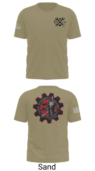 Old School Cotton Feel Shirt, D Co. 2-158th AHB, , Teamtime, Team time, sublimation, custom sports apparel, team uniforms, spirit wear, spiritwear, sports uniforms, custom shirts, team store, custom team store, fundraiser sports, apparel fundraiser