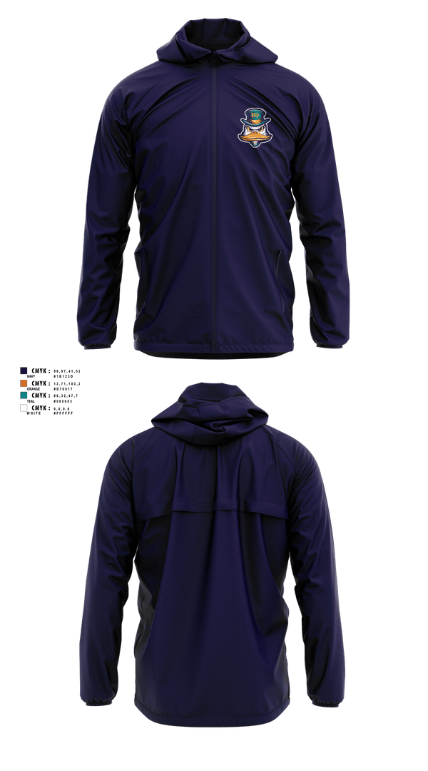 Windbreaker, Diamond Ducks, Baseball, Teamtime, Team time, sublimation, custom sports apparel, team uniforms, spirit wear, spiritwear, sports uniforms, custom shirts, team store, custom team store, fundraiser sports, apparel fundraiser