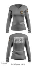 Station 12 TRT 63854404 Women's Long Sleeve V-neck Shirt - 115