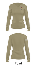 439th MMB 38467463 Women's Long Sleeve V-neck Shirt - 97