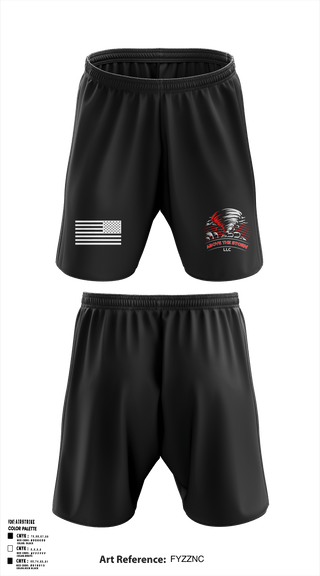 Athletic Shorts With Pockets, Above The Storm LLC, , Teamtime, Team time, sublimation, custom sports apparel, team uniforms, spirit wear, spiritwear, sports uniforms, custom shirts, team store, custom team store, fundraiser sports, apparel fundraiser