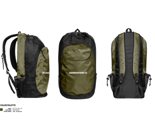 Gear Bag, Generation 13, , Teamtime, Team time, sublimation, custom sports apparel, team uniforms, spirit wear, spiritwear, sports uniforms, custom shirts, team store, custom team store, fundraiser sports, apparel fundraiser