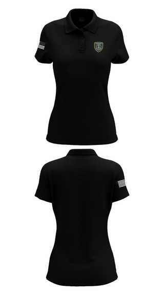 Womens Short Sleeve Performance Polo, D.O.E. Protective Force, , Teamtime, Team time, sublimation, custom sports apparel, team uniforms, spirit wear, spiritwear, sports uniforms, custom shirts, team store, custom team store, fundraiser sports, apparel fundraiser