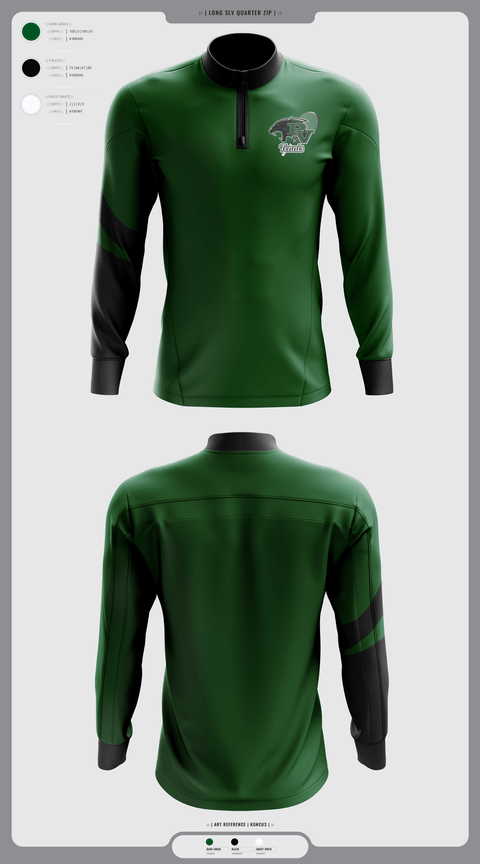 Quarter Zip Jacket, Palo Verde Panthers, Tennis, Teamtime, Team time, sublimation, custom sports apparel, team uniforms, spirit wear, spiritwear, sports uniforms, custom shirts, team store, custom team store, fundraiser sports, apparel fundraiser