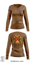 Charley troop 2-108 CAV 33316254 Women's Long Sleeve V-neck Shirt - 103