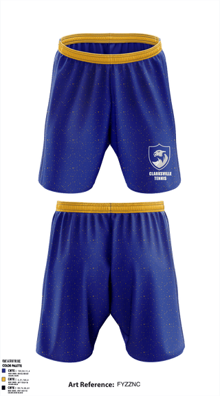 Athletic Shorts With Pockets, Clarksville Academy Tennis, Tennis, Teamtime, Team time, sublimation, custom sports apparel, team uniforms, spirit wear, spiritwear, sports uniforms, custom shirts, team store, custom team store, fundraiser sports, apparel fundraiser