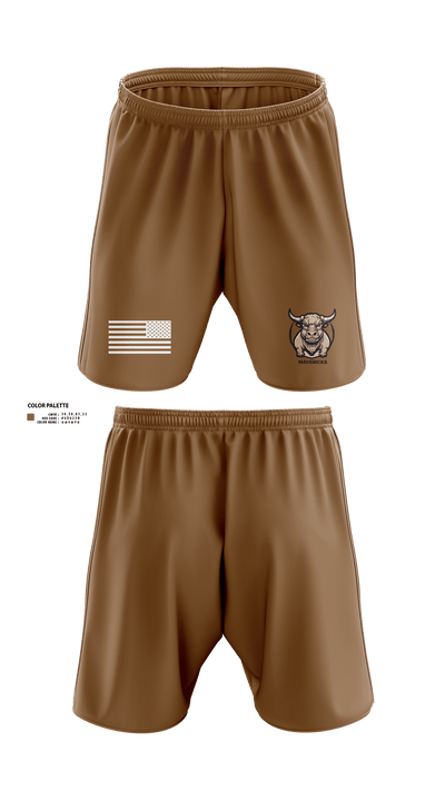 fallon-army-recruiting-station Athletic Shorts With Pockets - 3