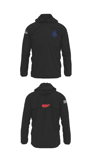 Windbreaker, Pershing Rifles Troop L-1, , Teamtime, Team time, sublimation, custom sports apparel, team uniforms, spirit wear, spiritwear, sports uniforms, custom shirts, team store, custom team store, fundraiser sports, apparel fundraiser