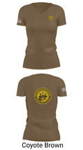 Battlespace Surveillance Company 38169754 Women's Short Sleeve V-neck Shirt - 8
