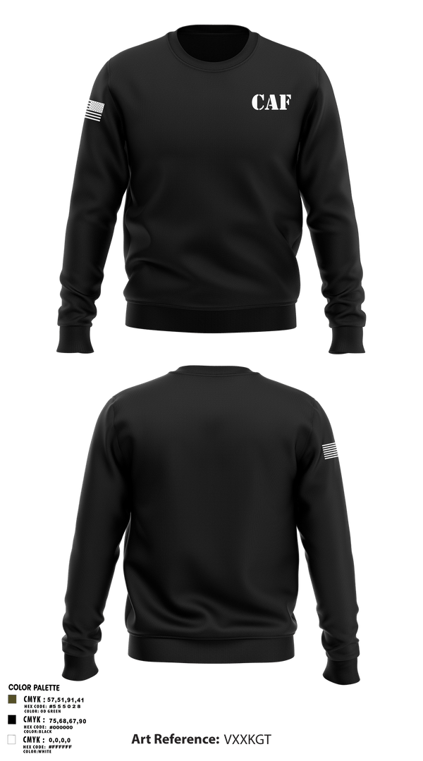 Crew Neck Sweatshirt, Caf, , Teamtime, Team time, sublimation, custom sports apparel, team uniforms, spirit wear, spiritwear, sports uniforms, custom shirts, team store, custom team store, fundraiser sports, apparel fundraiser