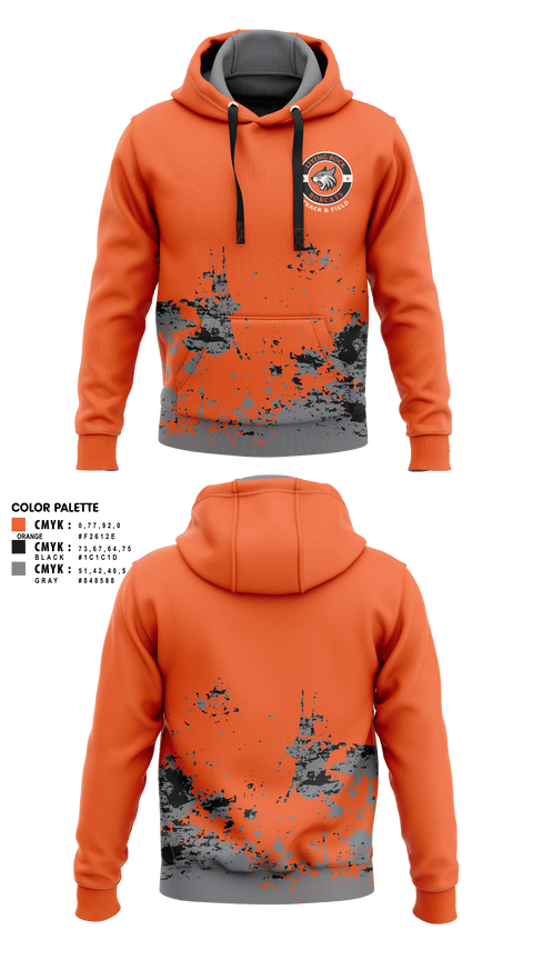 Hoodie, Living Rock Academy Track and Field, Track & Field, Teamtime, Team time, sublimation, custom sports apparel, team uniforms, spirit wear, spiritwear, sports uniforms, custom shirts, team store, custom team store, fundraiser sports, apparel fundraiser