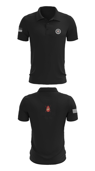 Wpns 1/8 Mortars 40720351 Short Sleeve Performance Polo - 27