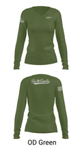 For The Family 85237509 Women's Long Sleeve V-neck Shirt - 54