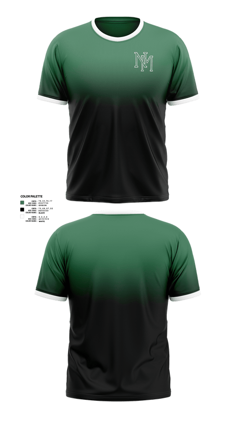 Short Sleeve Performance Shirt, New Milford High School Tennis, Tennis, Teamtime, Team time, sublimation, custom sports apparel, team uniforms, spirit wear, spiritwear, sports uniforms, custom shirts, team store, custom team store, fundraiser sports, apparel fundraiser