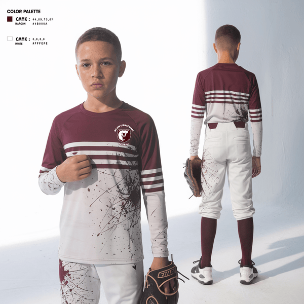 Long Sleeve Performance Shirt, Willow Springs Bears Softball, Softball, Teamtime, Team time, sublimation, custom sports apparel, team uniforms, spirit wear, spiritwear, sports uniforms, custom shirts, team store, custom team store, fundraiser sports, apparel fundraiser