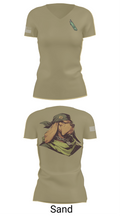 Supply Chain Management 82795963 Women's Short Sleeve V-neck Shirt - 88