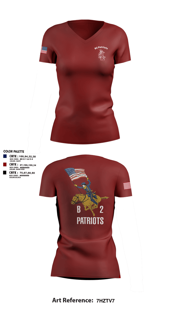 Womens Short Sleeve Vneck Shirt, B2 Patriots sports, Army, Teamtime, Team time, sublimation, custom sports apparel, team uniforms, spirit wear, spiritwear, sports uniforms, custom shirts, team store, custom team store, fundraiser sports, apparel fundraiser