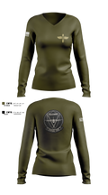 VMGR-352 9508968 Women's Long Sleeve V-neck Shirt - 2