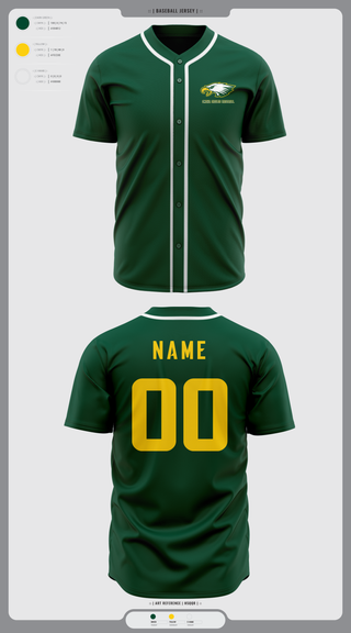Full Button Baseball Jersey, Omaha Eagles Baseball, Baseball, Teamtime, Team time, sublimation, custom sports apparel, team uniforms, spirit wear, spiritwear, sports uniforms, custom shirts, team store, custom team store, fundraiser sports, apparel fundraiser
