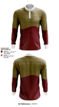 George County Middle School Track and Field 41833879 Quarter Zip Jacket - 1