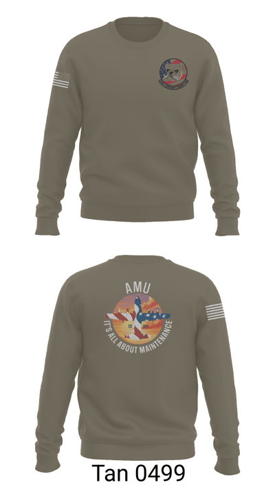 910th AMXS 63315708 Crew Neck Sweatshirt - 65