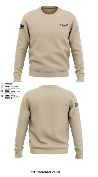 Crew Neck Sweatshirt, seal team 6 bravo, , Teamtime, Team time, sublimation, custom sports apparel, team uniforms, spirit wear, spiritwear, sports uniforms, custom shirts, team store, custom team store, fundraiser sports, apparel fundraiser