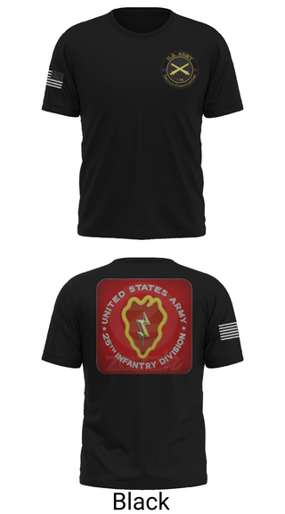 Old School Cotton Feel Shirt, 25th infantry division C-Btry 1/8 FA, , Teamtime, Team time, sublimation, custom sports apparel, team uniforms, spirit wear, spiritwear, sports uniforms, custom shirts, team store, custom team store, fundraiser sports, apparel fundraiser