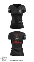 328th MP Co. 60323681 Women's Short Sleeve V-neck Shirt - 3