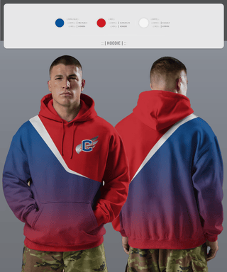 Hoodie, Cleveland Blue Raiders, Track & Field, Teamtime, Team time, sublimation, custom sports apparel, team uniforms, spirit wear, spiritwear, sports uniforms, custom shirts, team store, custom team store, fundraiser sports, apparel fundraiser