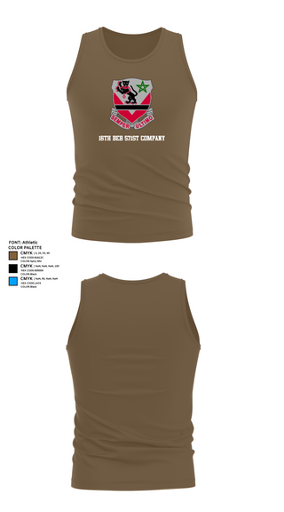 Tank Top, 16th BEB 571st Company, , Teamtime, Team time, sublimation, custom sports apparel, team uniforms, spirit wear, spiritwear, sports uniforms, custom shirts, team store, custom team store, fundraiser sports, apparel fundraiser