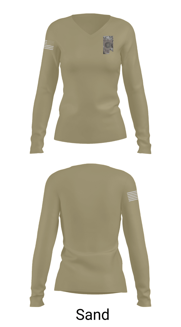 Womens Long Sleeve Vneck Shirt, 46 MP CO, , Teamtime, Team time, sublimation, custom sports apparel, team uniforms, spirit wear, spiritwear, sports uniforms, custom shirts, team store, custom team store, fundraiser sports, apparel fundraiser