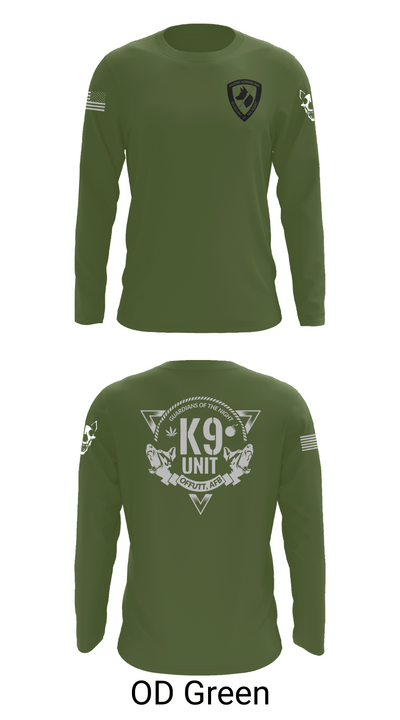 Guardians of the Night 82205307 Long Sleeve Performance Shirt 46