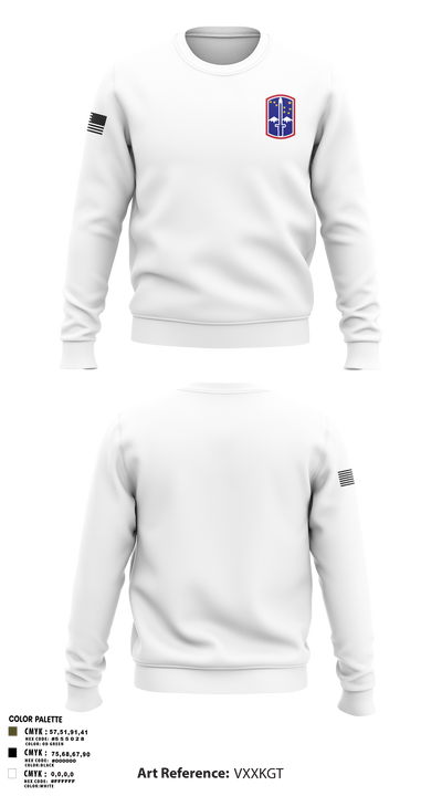 Hmh-772  Crew Neck Sweatshirt - 2