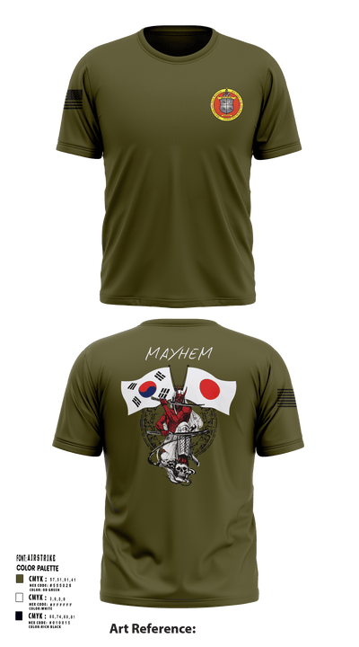 3/11 Mayhem 49305412 Short Sleeve Performance Shirt - 102