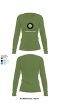3rd District VCRT / Vice Unit 93634923 Women's Long Sleeve V-neck Shirt - 40