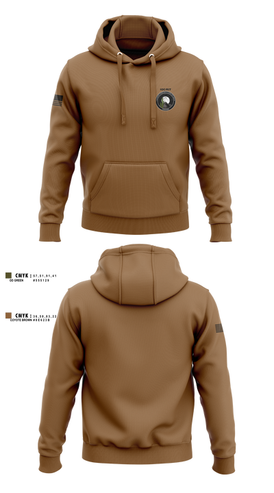 C CO 2-13th AVN REGT 33503079 Hoodie - 1