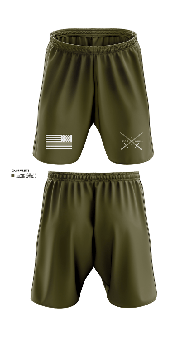 Athletic Shorts With Pockets, Silent Battles, , Teamtime, Team time, sublimation, custom sports apparel, team uniforms, spirit wear, spiritwear, sports uniforms, custom shirts, team store, custom team store, fundraiser sports, apparel fundraiser