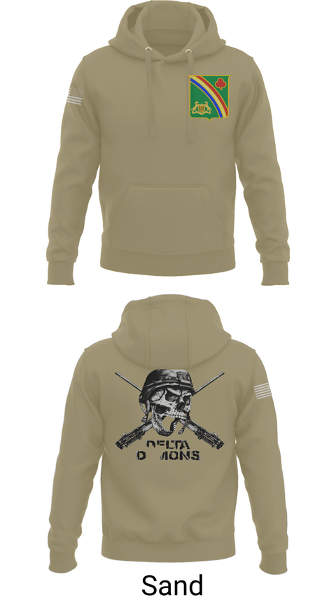Hoodie, 1st Battalion 69th Infantry Regiment, Army, Teamtime, Team time, sublimation, custom sports apparel, team uniforms, spirit wear, spiritwear, sports uniforms, custom shirts, team store, custom team store, fundraiser sports, apparel fundraiser