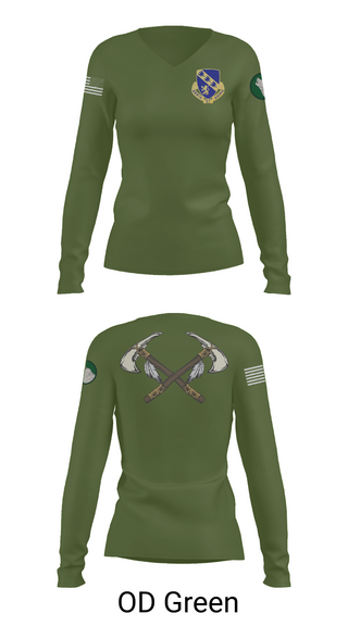 Womens Long Sleeve Vneck Shirt, Marauders, Army, Teamtime, Team time, sublimation, custom sports apparel, team uniforms, spirit wear, spiritwear, sports uniforms, custom shirts, team store, custom team store, fundraiser sports, apparel fundraiser