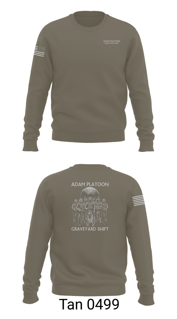Crew Neck Sweatshirt, Adam Platoon, , Teamtime, Team time, sublimation, custom sports apparel, team uniforms, spirit wear, spiritwear, sports uniforms, custom shirts, team store, custom team store, fundraiser sports, apparel fundraiser